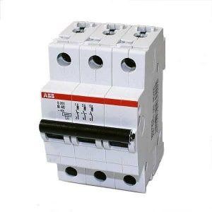  Выключатель автоматический модульный 3п C 100А 6кА S203 C100 ABB 2CDS253001R0824 