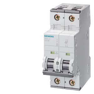  Выключатель автоматический модульный 2п C 6А 10кА Siemens 5SY42067 