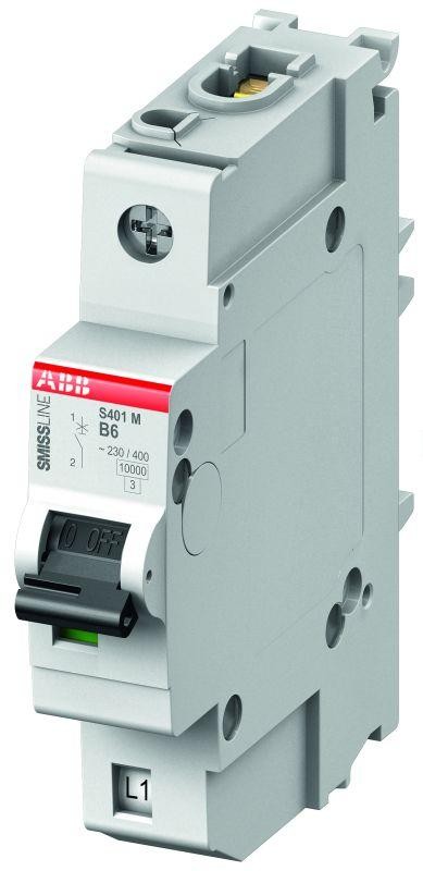  Выключатель автоматический модульный 1п C 40А 6кА S401E-C40 ABB 2CCS551001R0404 