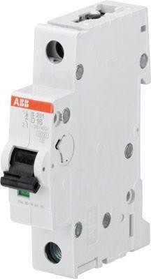  Выключатель автоматический модульный 1п D 1А 10кА S201M D1 ABB 2CDS271001R0011 