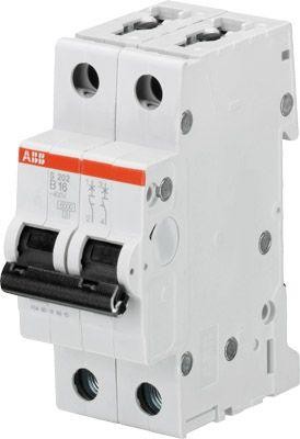  Выключатель автоматический модульный 2п B 40А 10кА S202M B40 ABB 2CDS272001R0405 