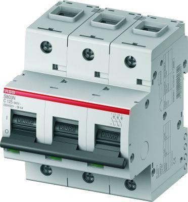  Выключатель автоматический модульный 3п C 25А 6кА S803N C25 ABB 2CCS893001R0254 