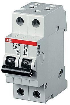  Выключатель автоматический модульный 1п C 40А 15кА S201P C40 ABB 2CDS281001R0404 