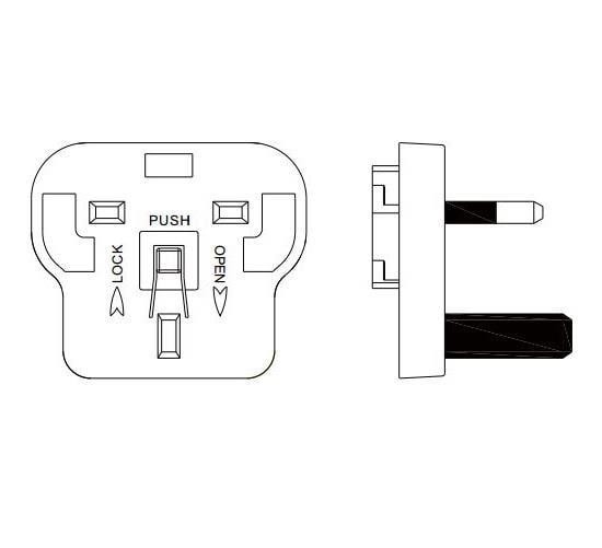  AC PLUG-UK2 
