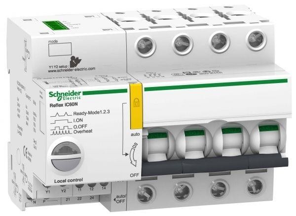  Выключатель автоматический модульный 4п B 16А iC60N REFLEX Ti24 SchE A9C61416 
