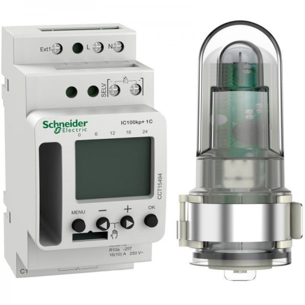  Выключатель сумеречный IC100kp+ 1С прогр. BT excl Sche CCT15494 
