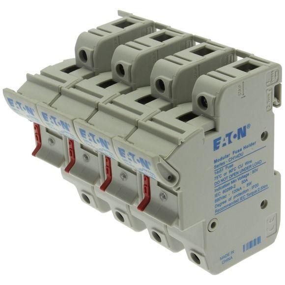  Держатель-разъединитель 14х51 4п индикация EATON CH144DIU 