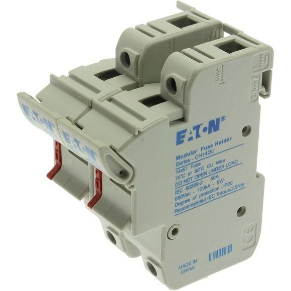  Держатель-разъединитель 14х51 2п EATON CH142DU 