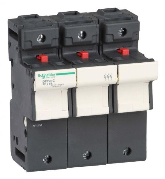  Разъединитель-предохранитель 22х58 3п 125А SchE DF223C 