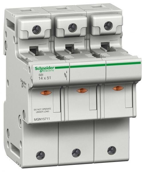 Разъединитель-предохранитель 3п SBI 14х51 380B SchE MGN15711 