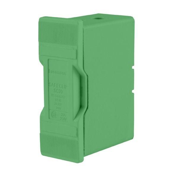  Подключение переднее SAFECLIP 20А зел. EATON SC20HGN 