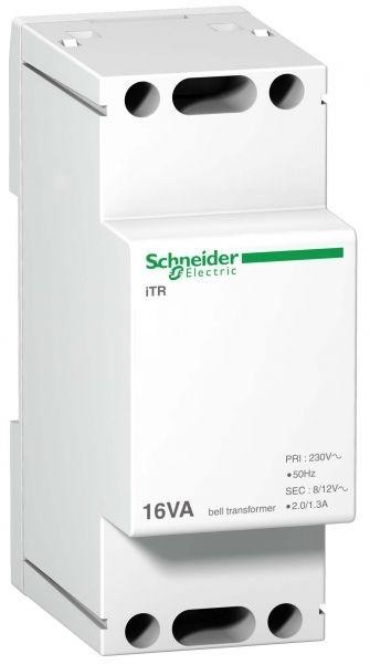  Трансформатор звонковый iTR 16ВА 8/12В SchE A9A15212 