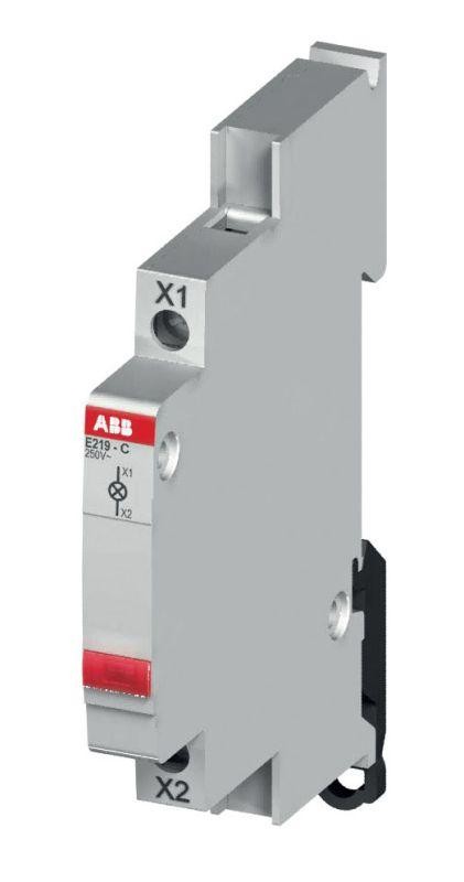  Лампа индикаторная E219-C220 красн. ABB 2CCA703406R0001 