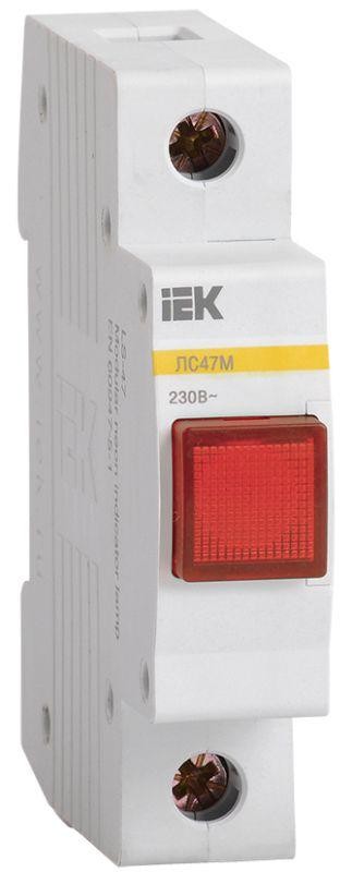 Лампа сигнальная ЛС-47М красн. IEK MLS20-230-K04 