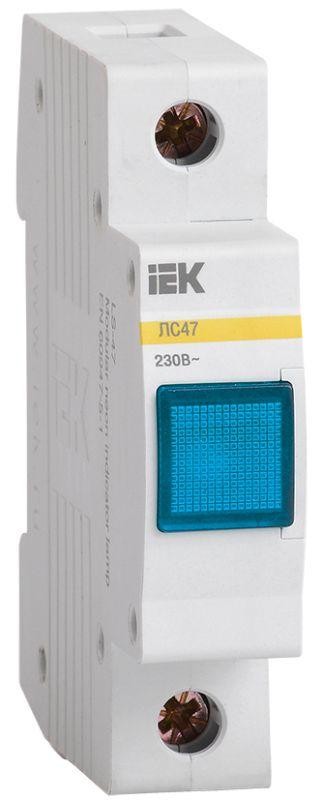  Лампа сигнальная ЛС-47 син. IEK MLS10-230-K07 