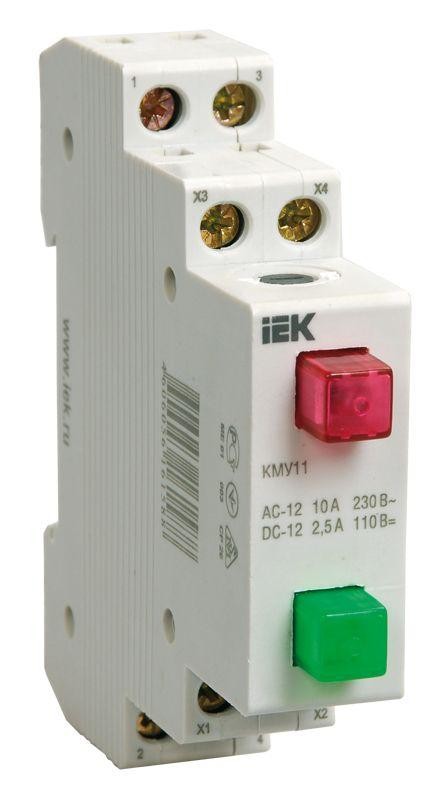 Кнопка управления модульная КМУ 11 ИЭК MBD10-11-K51 