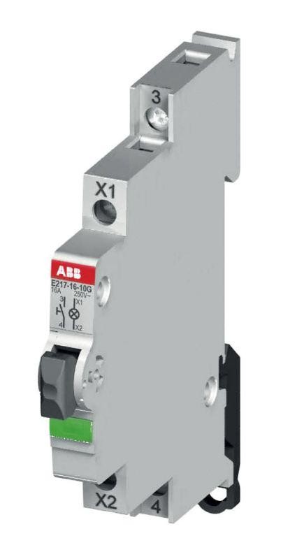  Выключатель кнопочный подсвет. E217-16-01D ABB 2CCA703252R0001 