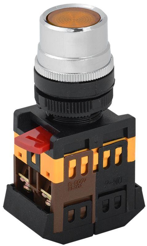  Кнопка ABLF-22 желт. 1з+1р ИЭК BBT10-ABLF-K05 