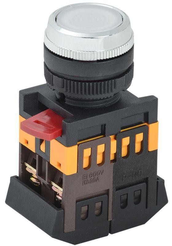  Кнопка ABLFS-22 бел. 1з+1р ИЭК BBT30-ABLFS-K01 