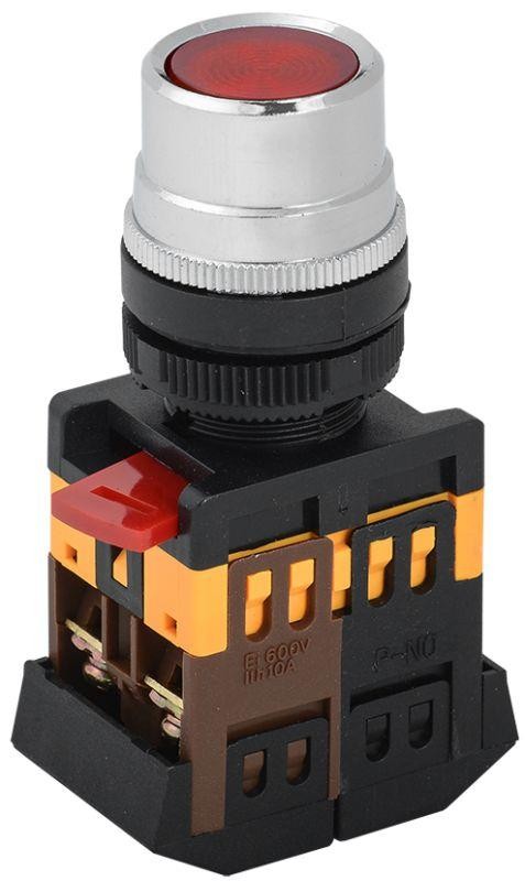  Кнопка ABLF-22 красн. 1з+1р IEK BBT10-ABLF-K04 