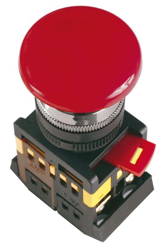  Кнопка AEAL-22 "Грибок" с фикс. красн. D22 240В 1з+1р IEK BBG60-AEAL-K04 