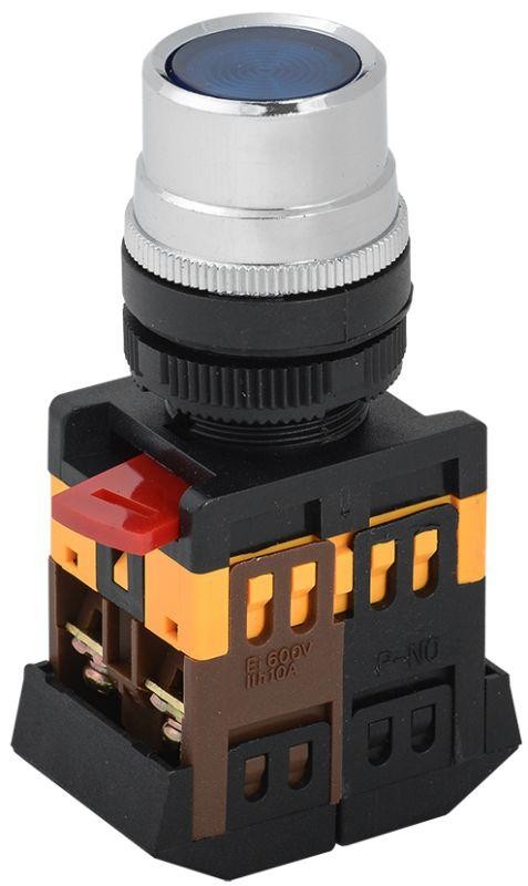  Кнопка ABLF-22 син. 1з+1р IEK BBT10-ABLF-K07 