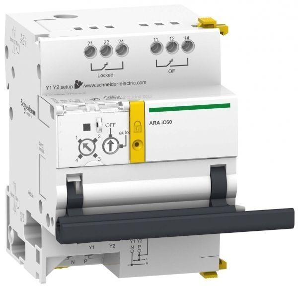  Устройство авт. повторного включения ARA вспом. для iC60 1P 1P + N 2P Acti9 SchE A9C70132 