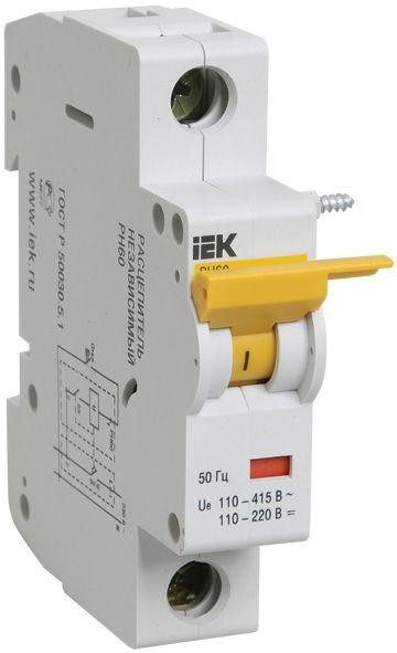  Расцепитель независимый РН60 на DIN-рейку IEK MVA30D-RN 