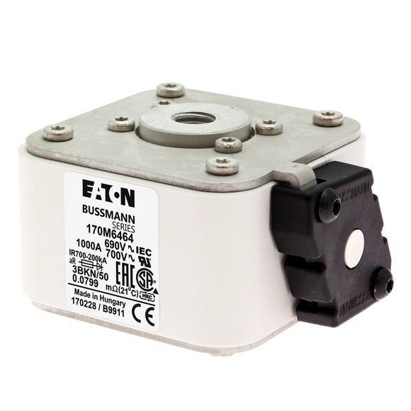  Предохранитель быстрый 1000А 690В 3BKN/50 AR UC EATON 170M6464 