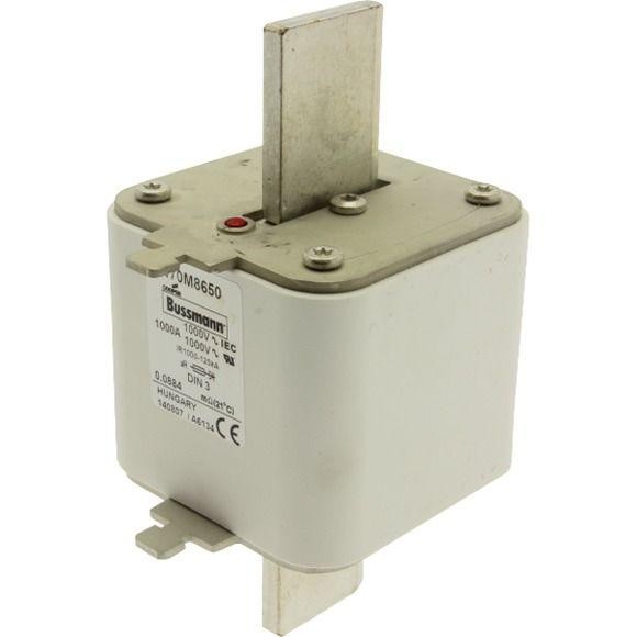  Предохранитель быстрый 1000А 1000В DIN 3 AR UR EATON 170M8650 