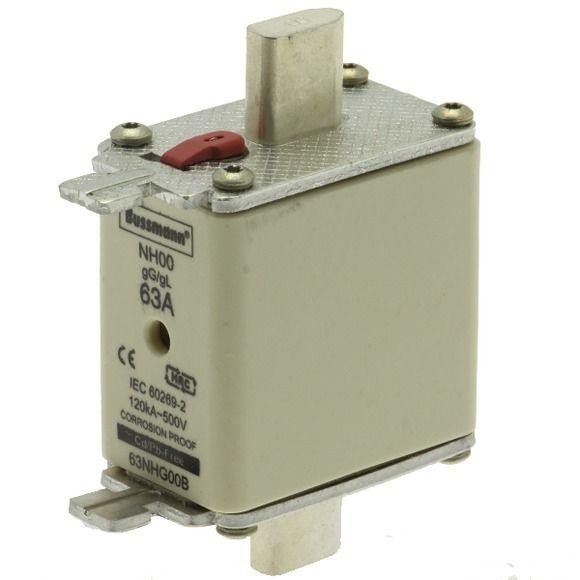  Предохранитель NH 63А 500В 00 GG EATON 63NHG00B 