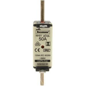  Предохранитель NH 50А 500В GL/GG 000 EATON 50NHG01BI 