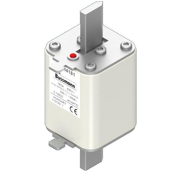  Предохранитель быстрый 160А 690В DIN 1 GR EATON 170M4181 
