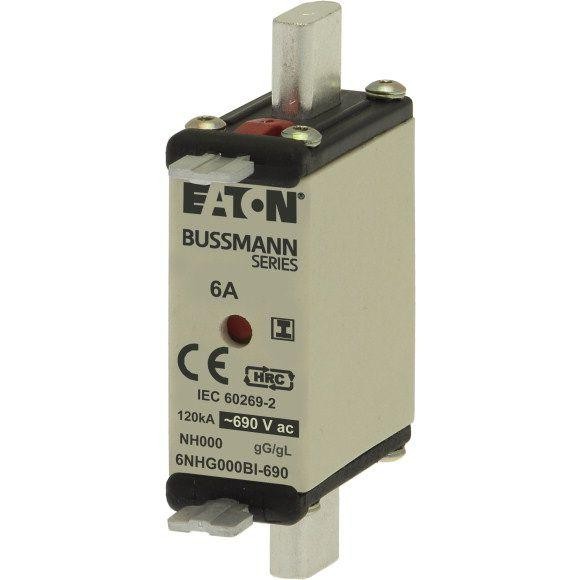  Предохранитель NH 6A 690В GG 000 EATON 6NHG000BI-690 