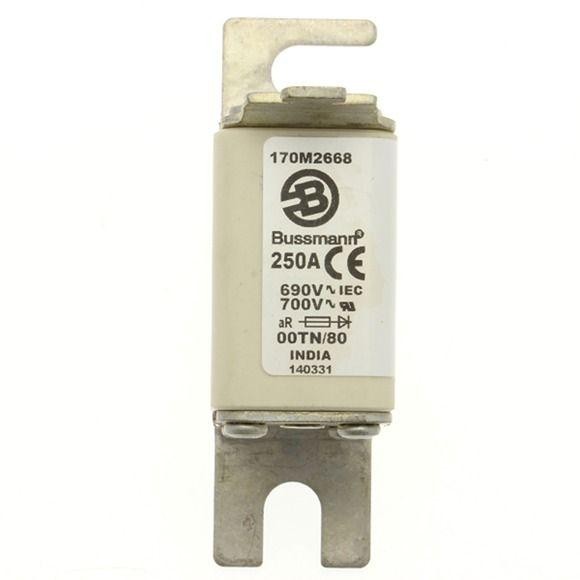  Предохранитель быстрый 250А 690В 00TN/80 AR UR EATON 170M2668 