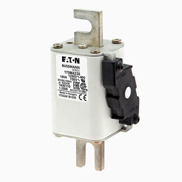  Предохранитель быстрый 160А 1250В 1KN/110 AR CU EATON 170M4238 