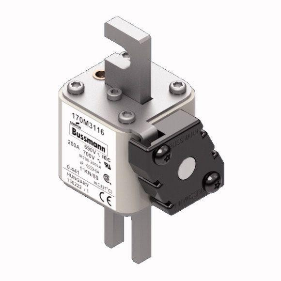  Предохранитель быстрый 250А 690В 1-KN/80 AR UC EATON 170M3116 