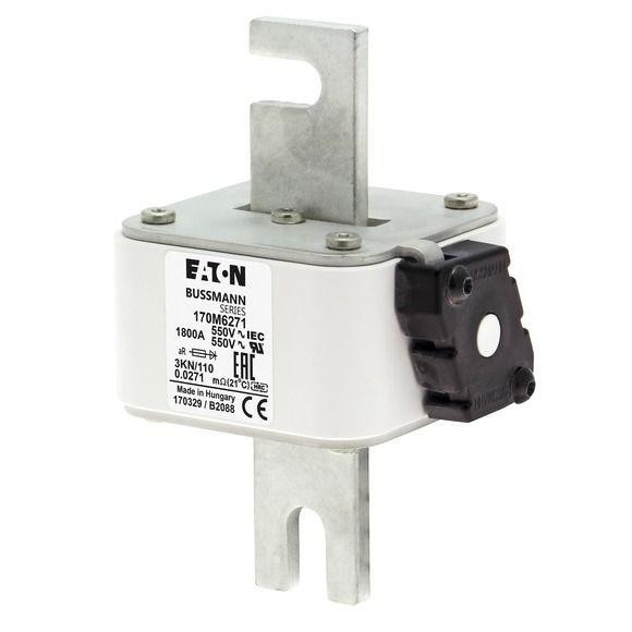  Предохранитель быстрый 2000А 550В 3KN/110 AR UR EATON 170M6271 