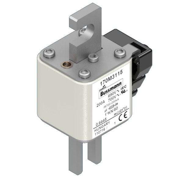  Предохранитель быстрый 200А 690В 1-KN/80 AR EATON 170M3030 
