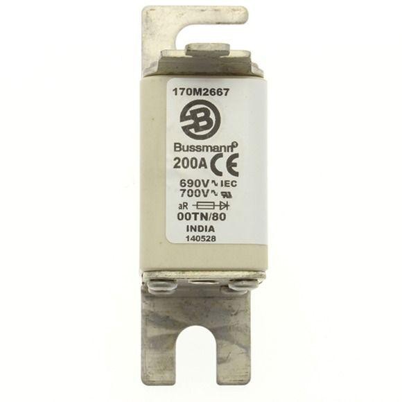  Предохранитель быстрый 200А 690В 00TN/80 AR UR EATON 170M2667 