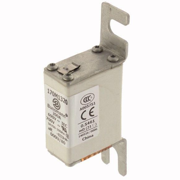  Предохранитель быстрый 200А 690В 000U/80 AR UC EATON 170M1320 