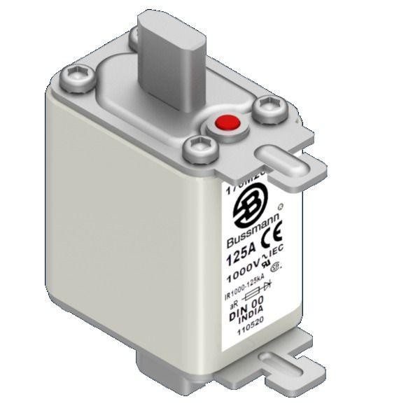  Предохранитель быстрый 125А 1000В DIN 00 AR EATON 170M2682 