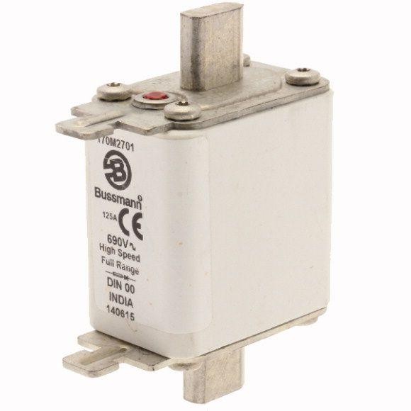  Предохранитель быстрый 125А 690В DIN 00 GR EATON 170M2701 