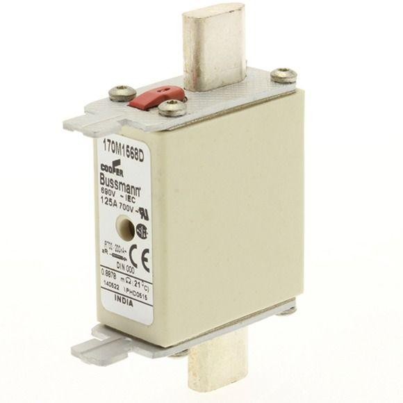  Предохранитель быстрый 125А 690В AR DIN 000 HSDNH EATON 170M1568D 