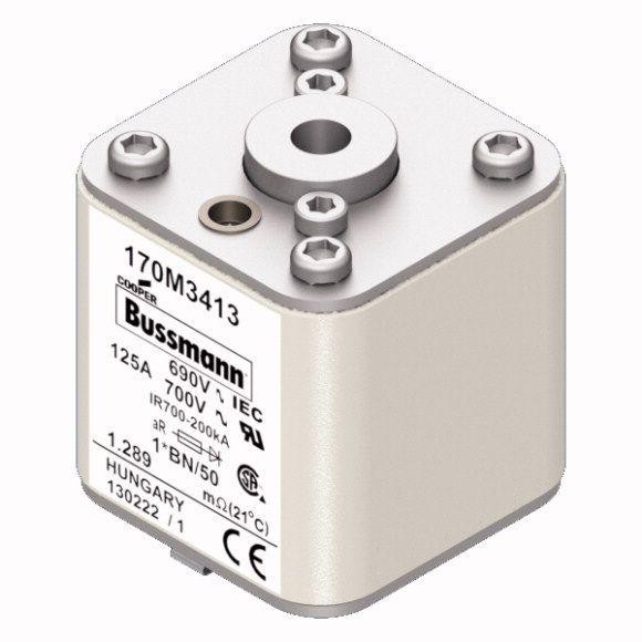  Предохранитель быстрый 125А 690В 1-BN/50 AR UC EATON 170M3413 
