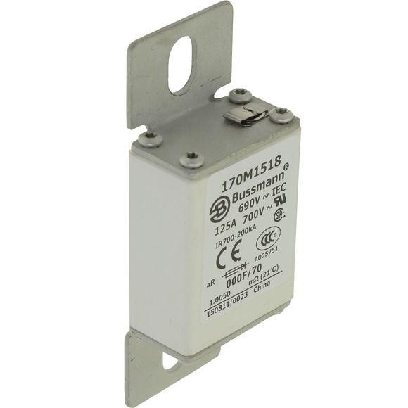  Предохранитель быстрый 125А 690В 000F/70 AR UR EATON 170M1518 