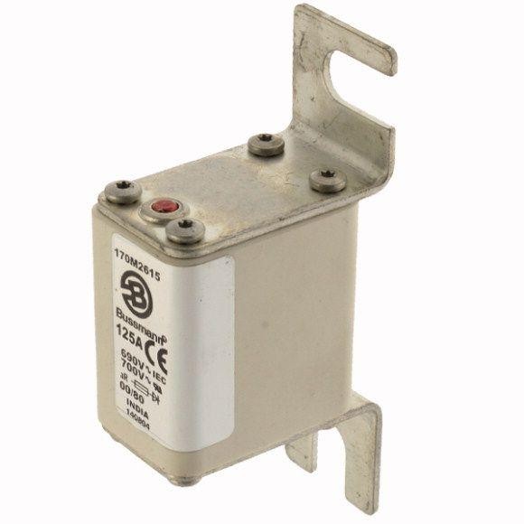  Предохранитель быстрый 125А 690В 00/80 AR UR EATON 170M2615 