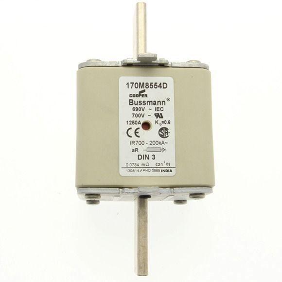  Предохранитель быстрый 1250А 690В AR DIN 3 HSDNH EATON 170M8554D 