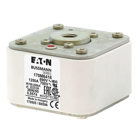  Предохранитель быстрый 1250А 690В 3BN/50 AR UC EATON 170M6416 
