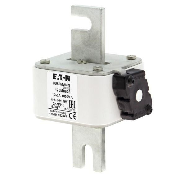  Предохранитель быстрый 1250А 1000В 3KN/110 AR EATON 170M8626 